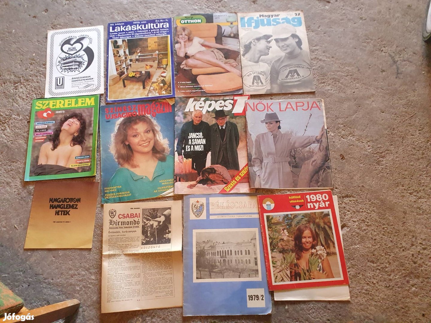 Újságok 70-80-as évekbeli 