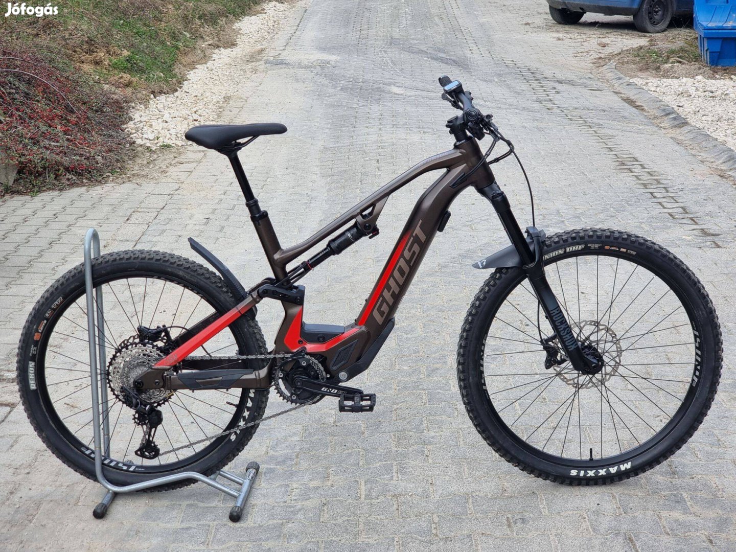 Újsz.Ghost ebike 527km Rock Shox160mm Bosch CX 85nm 4