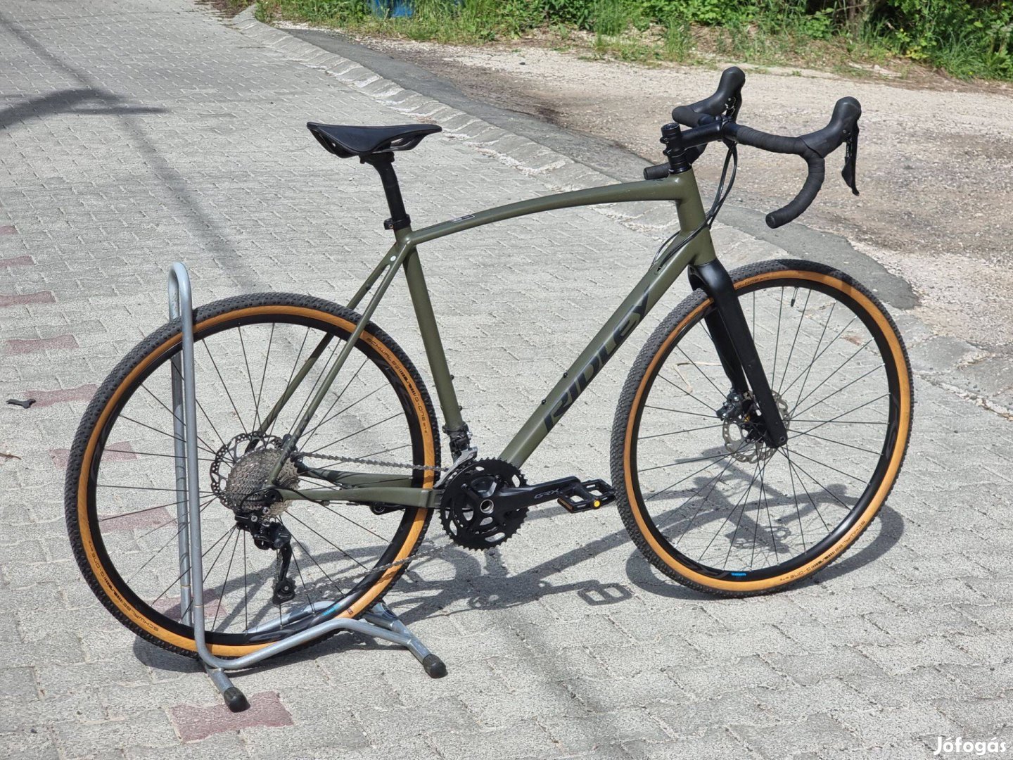 Újsz. Ridely Kanzo Alu-Karbon gravel Shimano kerék+Grx hydro Cube Trek