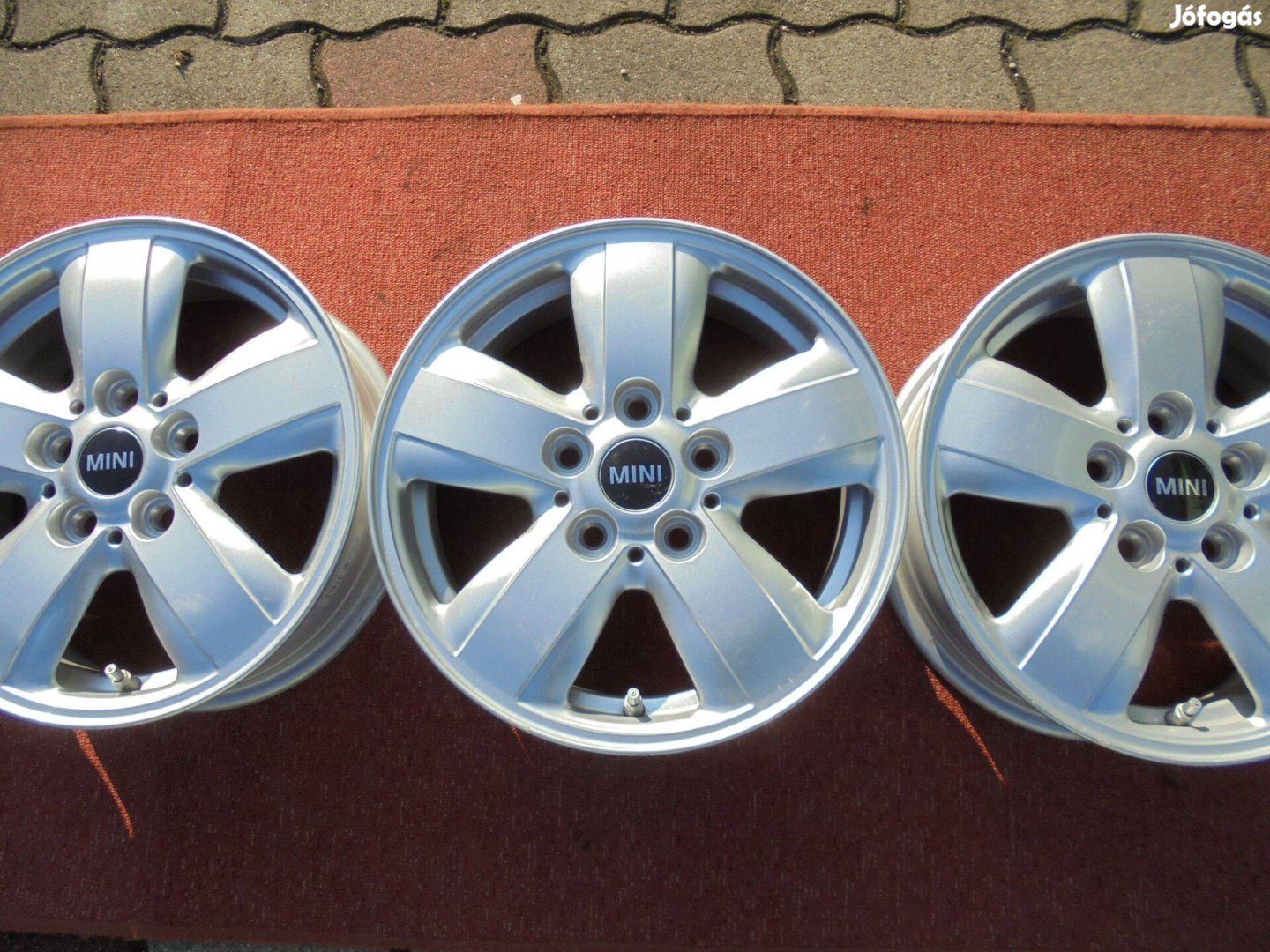 Újszerű 15-ös Mini gyári alufelni szenzorral eladó