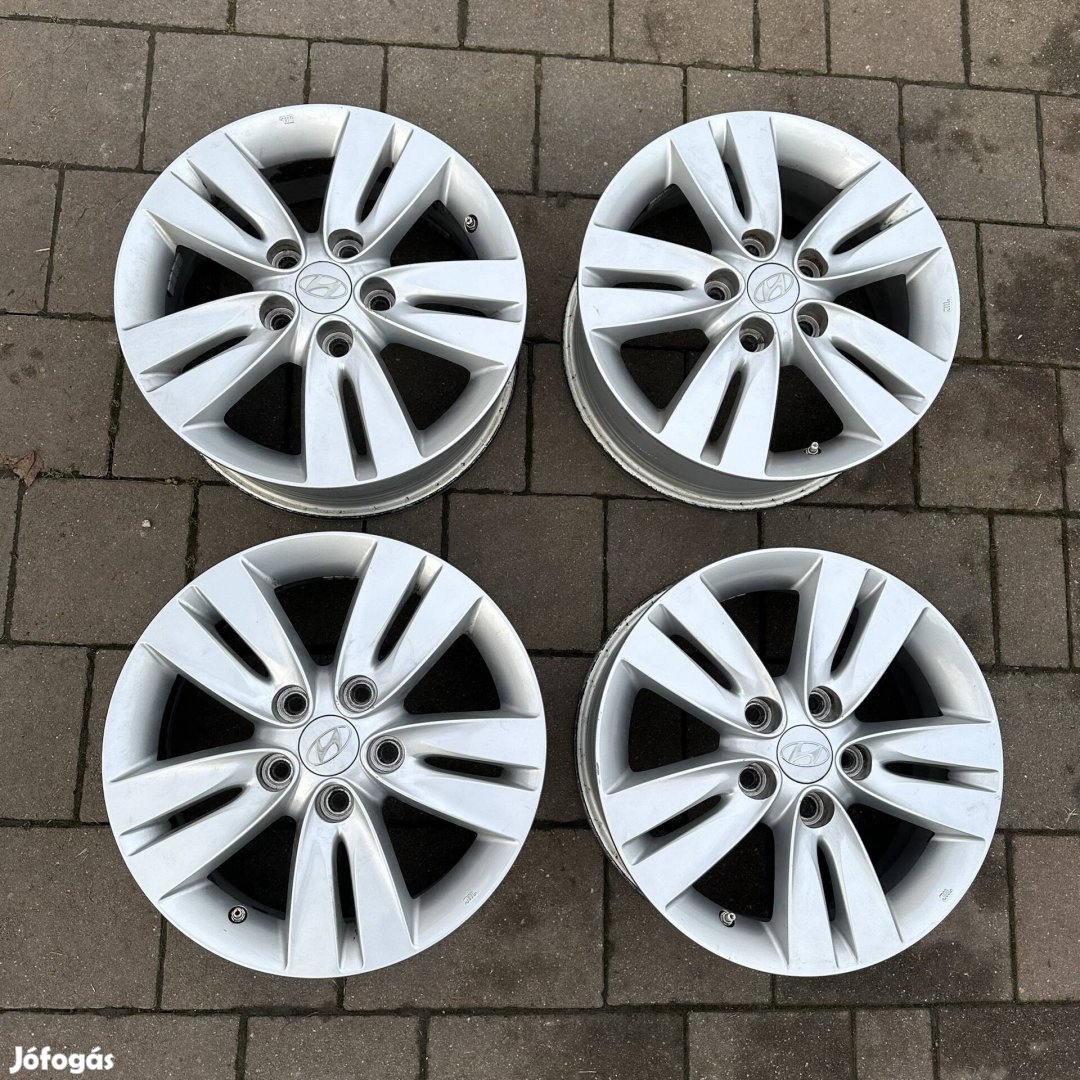 Újszerű 16" 5x114,3 Hyundai / Kia gyári alufelni eladó! Tpms