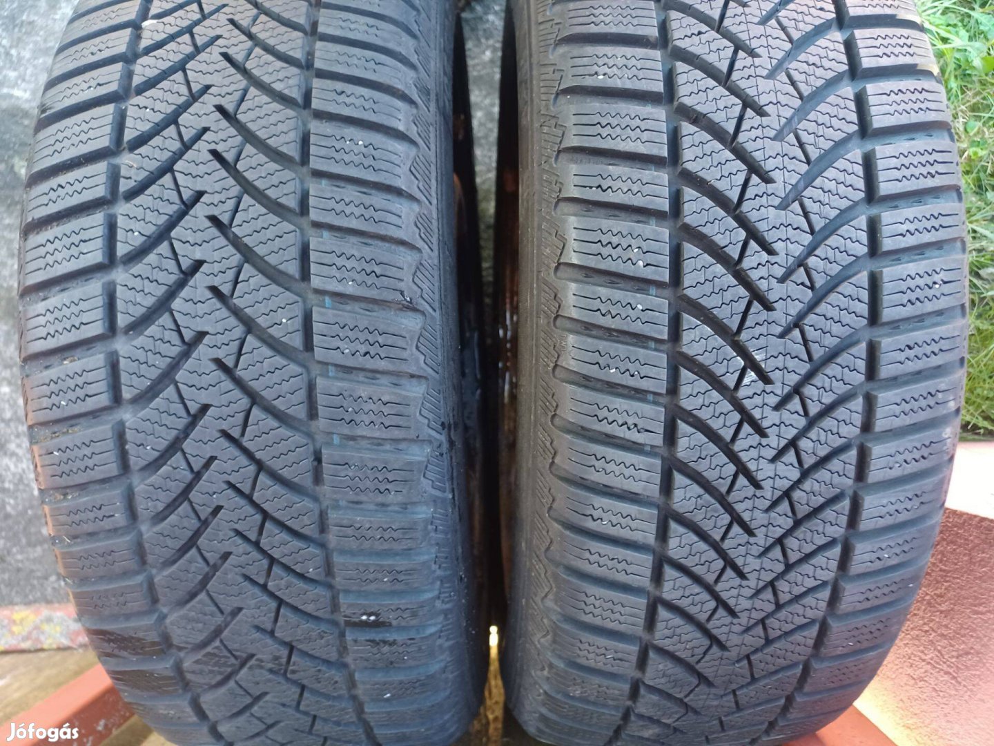 Újszerű 195/50r15 téli Semperit 2db