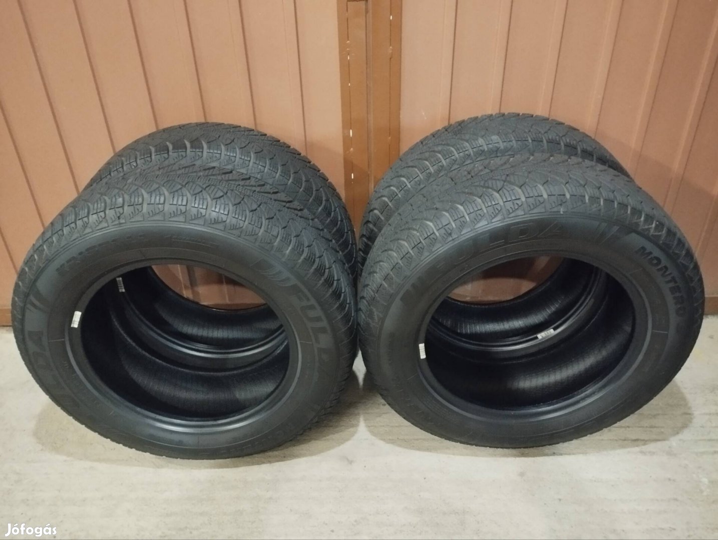 Újszerű 195/65r15 Fulda téligumi 195/65 R15 téli gumi 