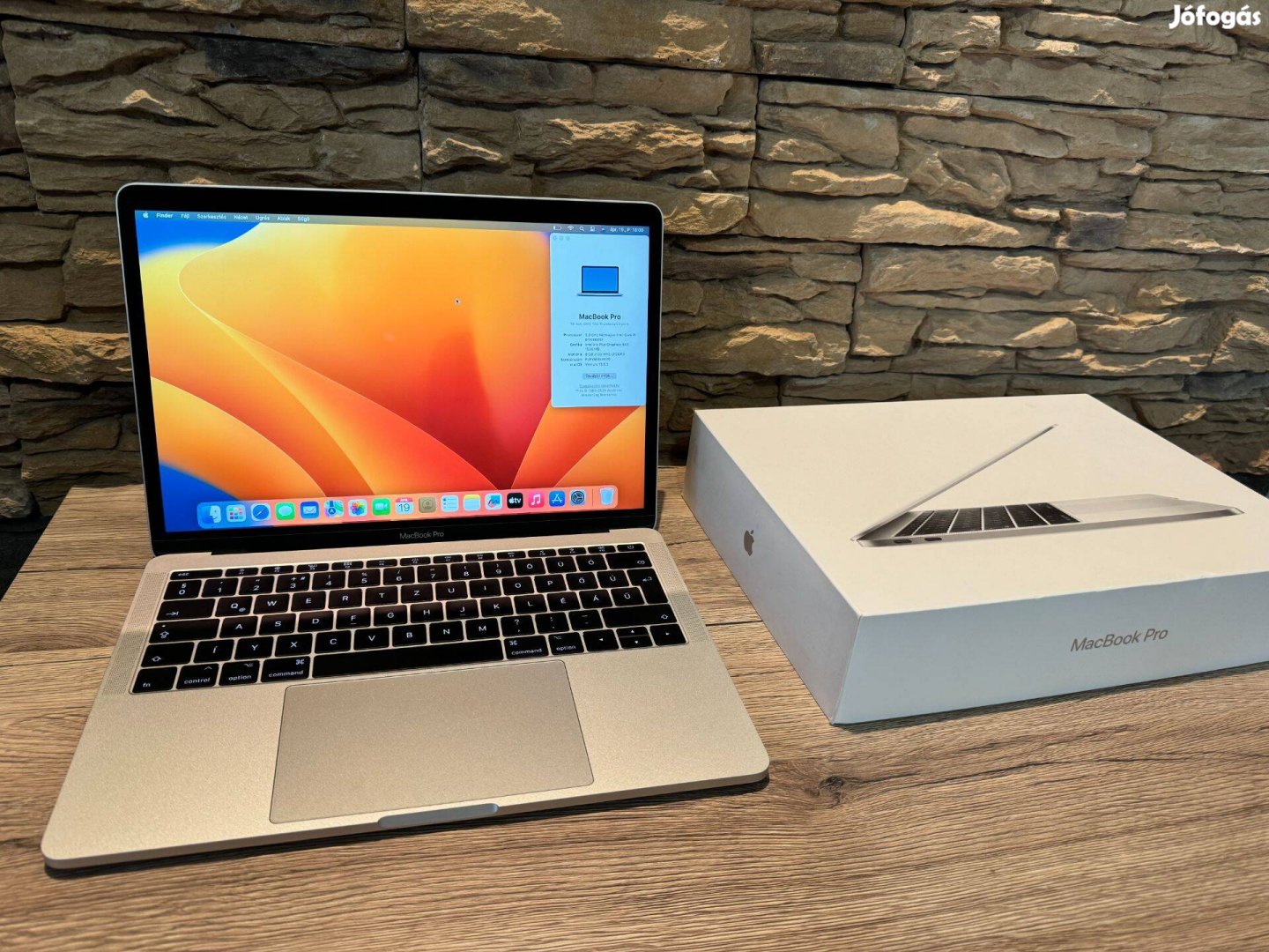 Újszerű 2017 Macbook Pro Retina 13" 250 SSD