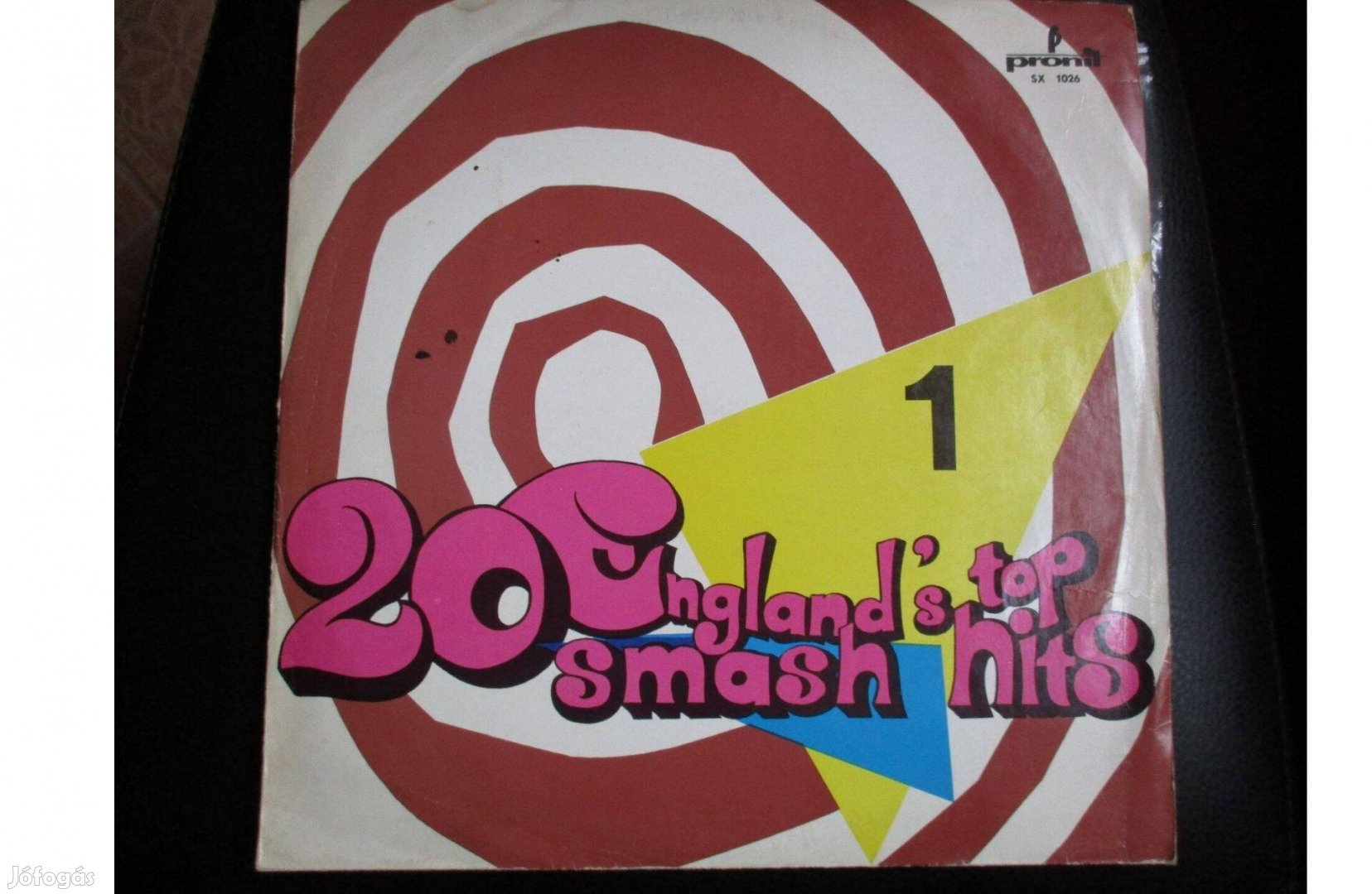 Újszerű 20 England's top smash hits bakelit hanglemezek eladók