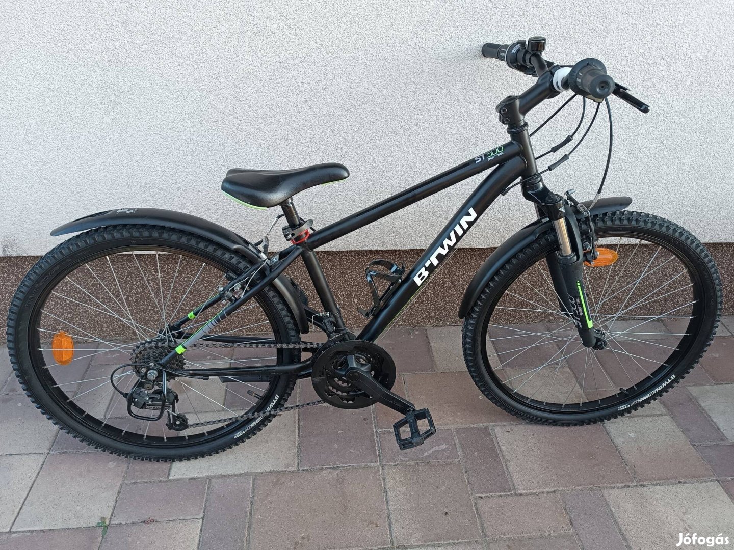 Újszerű 24" Btwin gyerek kerékpár bicikli Decathlon