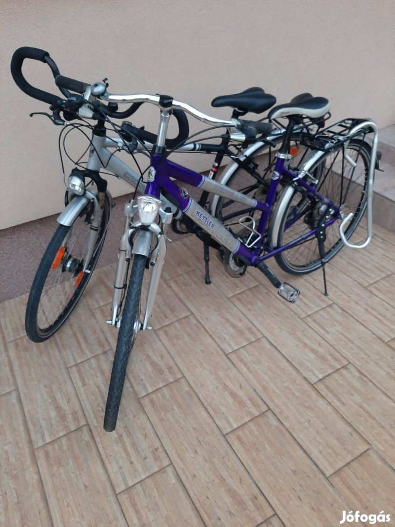 Újszerű 28" aluvázas kerékpárok eladók