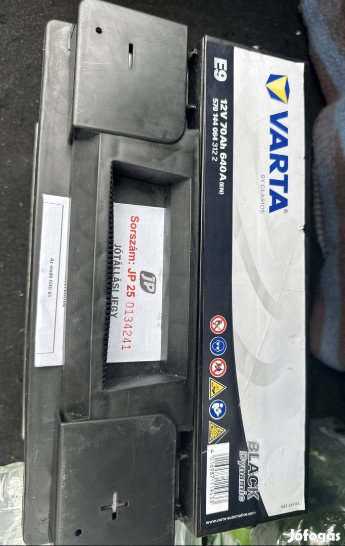 Újszerű 70ah J+ Akkumulátor