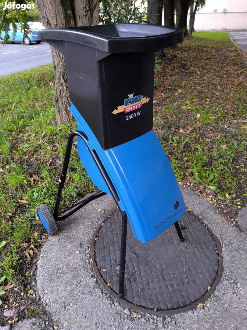 Újszerű AL-KO King 2400W ágdaráló ágapritó gyümölcs ág