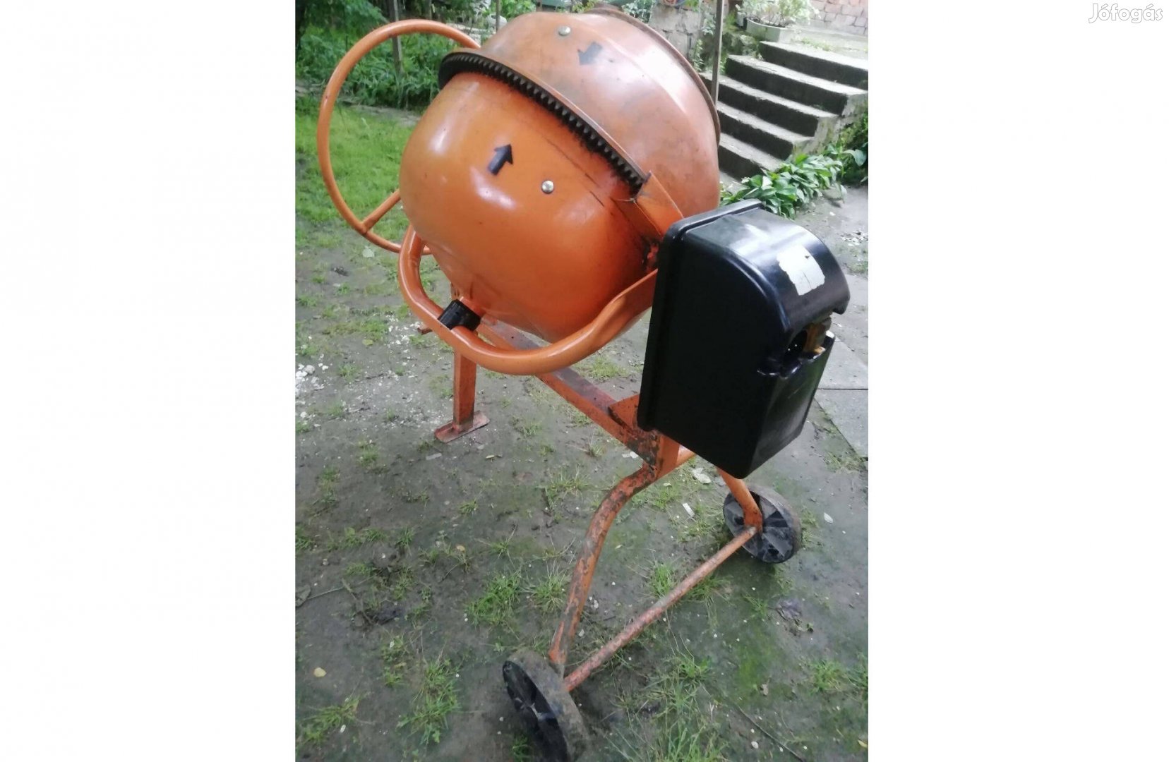 Újszerű Agrimotor Betonkeverő 220 V , 800 W beton keverő