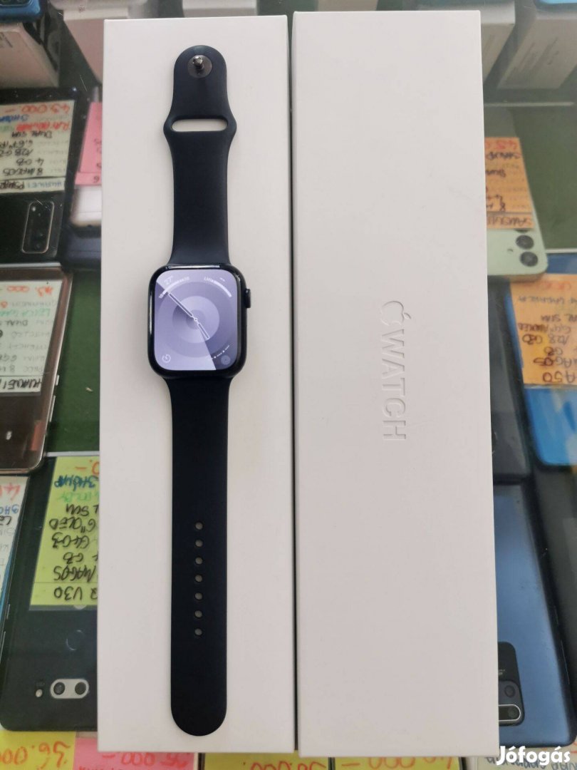 Újszerű Apple Watch 8 Aluminium 45mm GPS 3 hónap garancia 86%