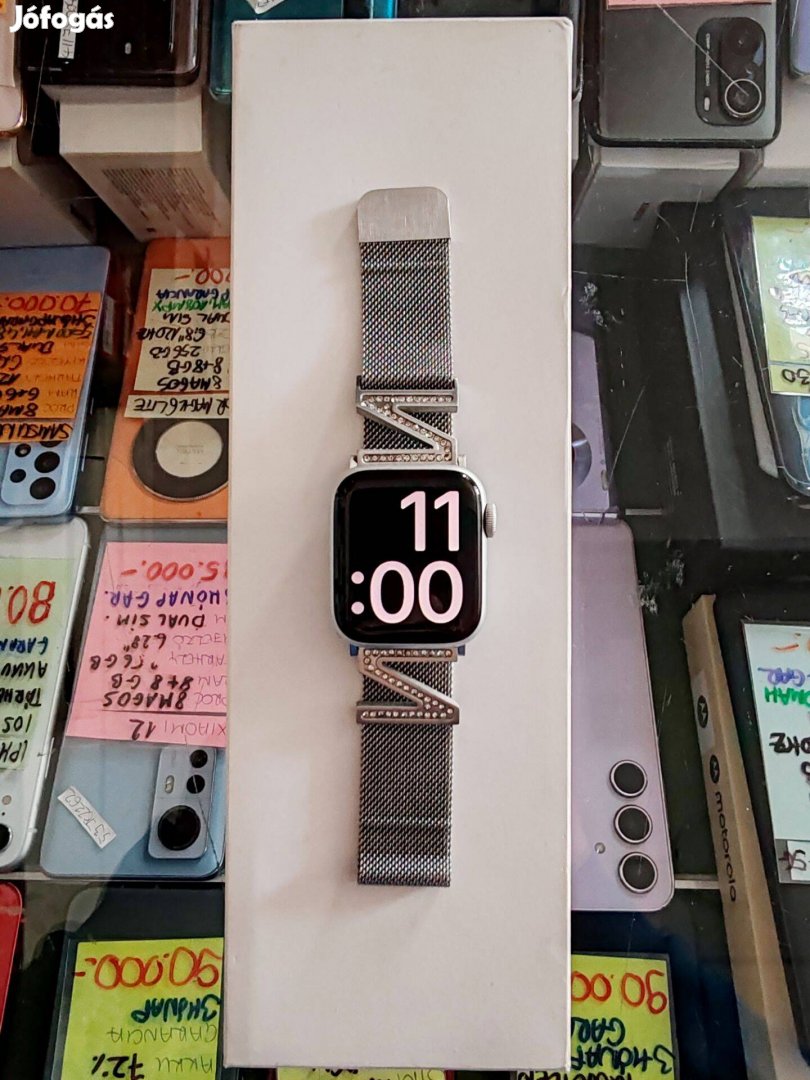 Újszerű Apple Watch SE 2022 40mm Wifi 3 hónap garancia 100% aku