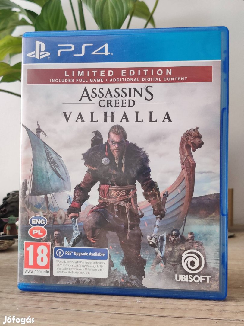 Újszerű Assassin's Creed Valhalla PS4 PS5 (Playstation 4 5) játék