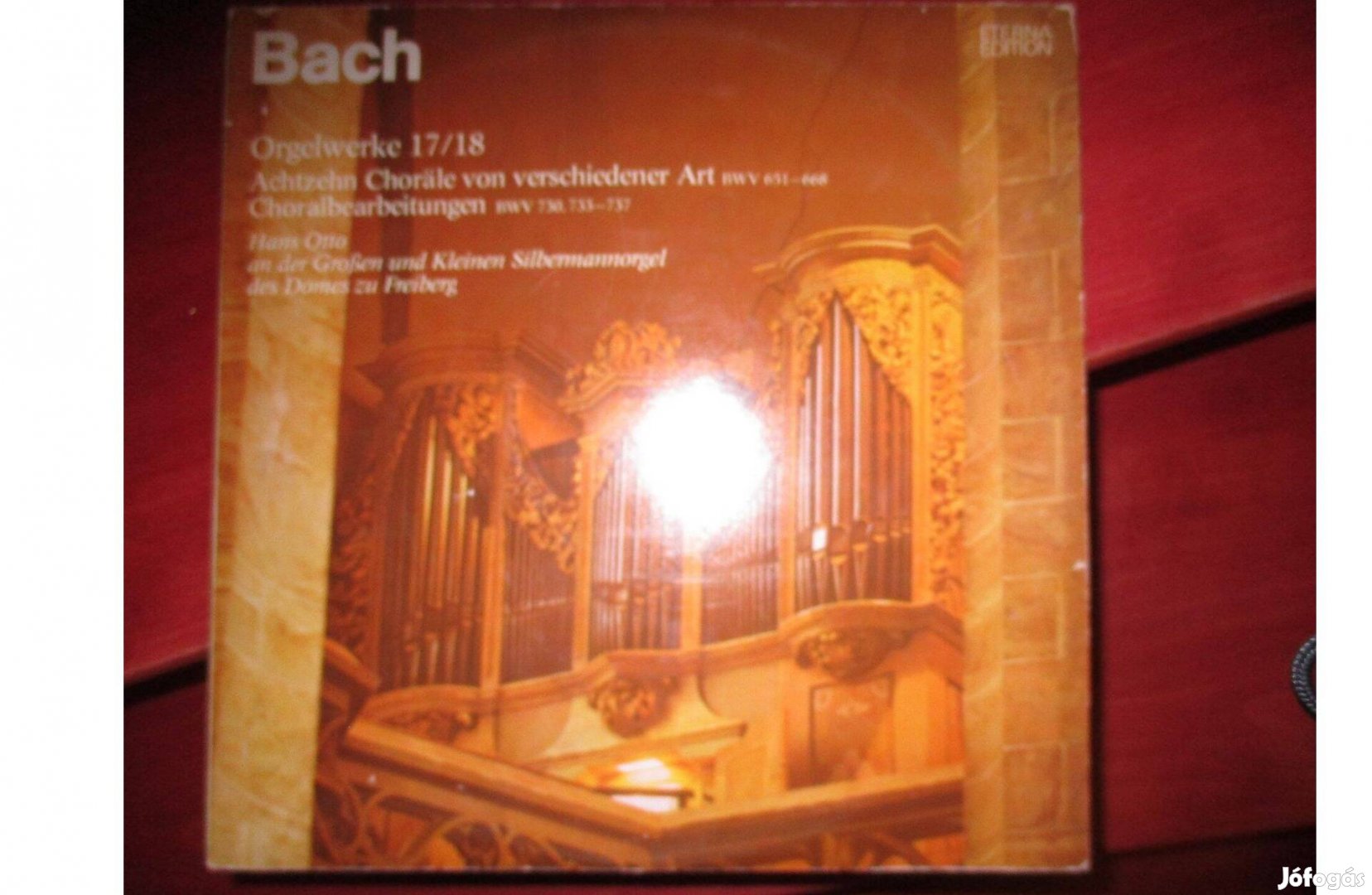 Újszerű Bach bakelit hanglemez (33) eladó (2LP)