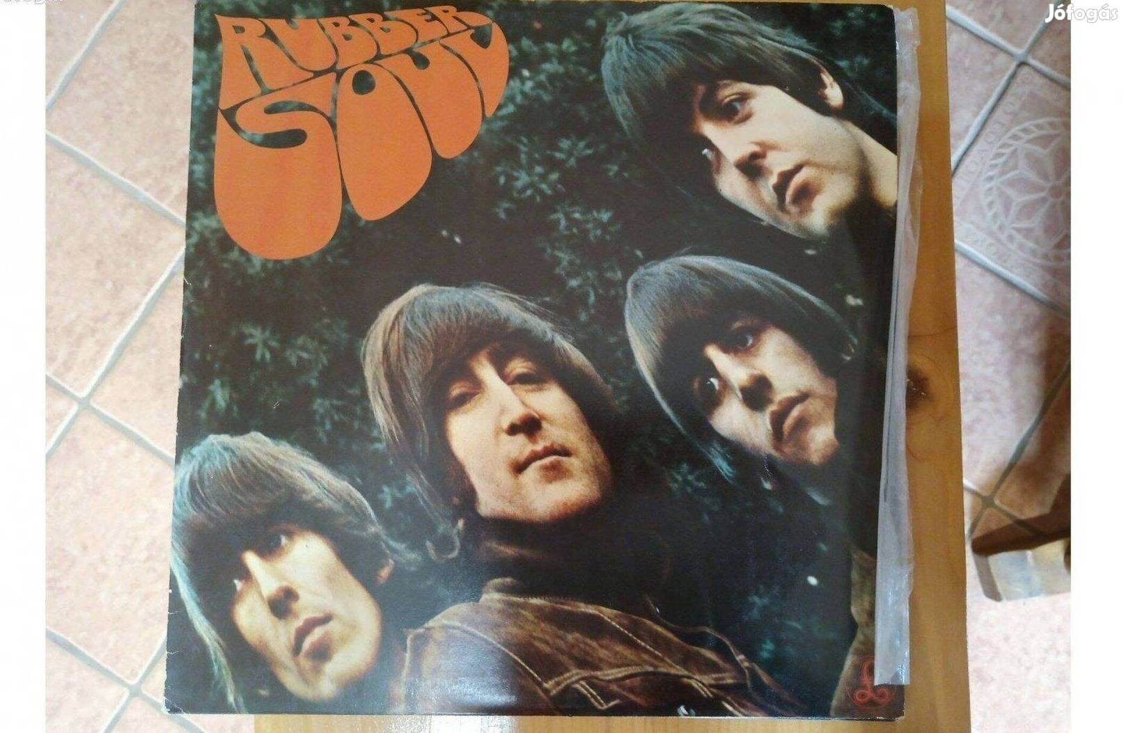 Újszerű Beatles Rubber Soul bakelit hanglemez eladó