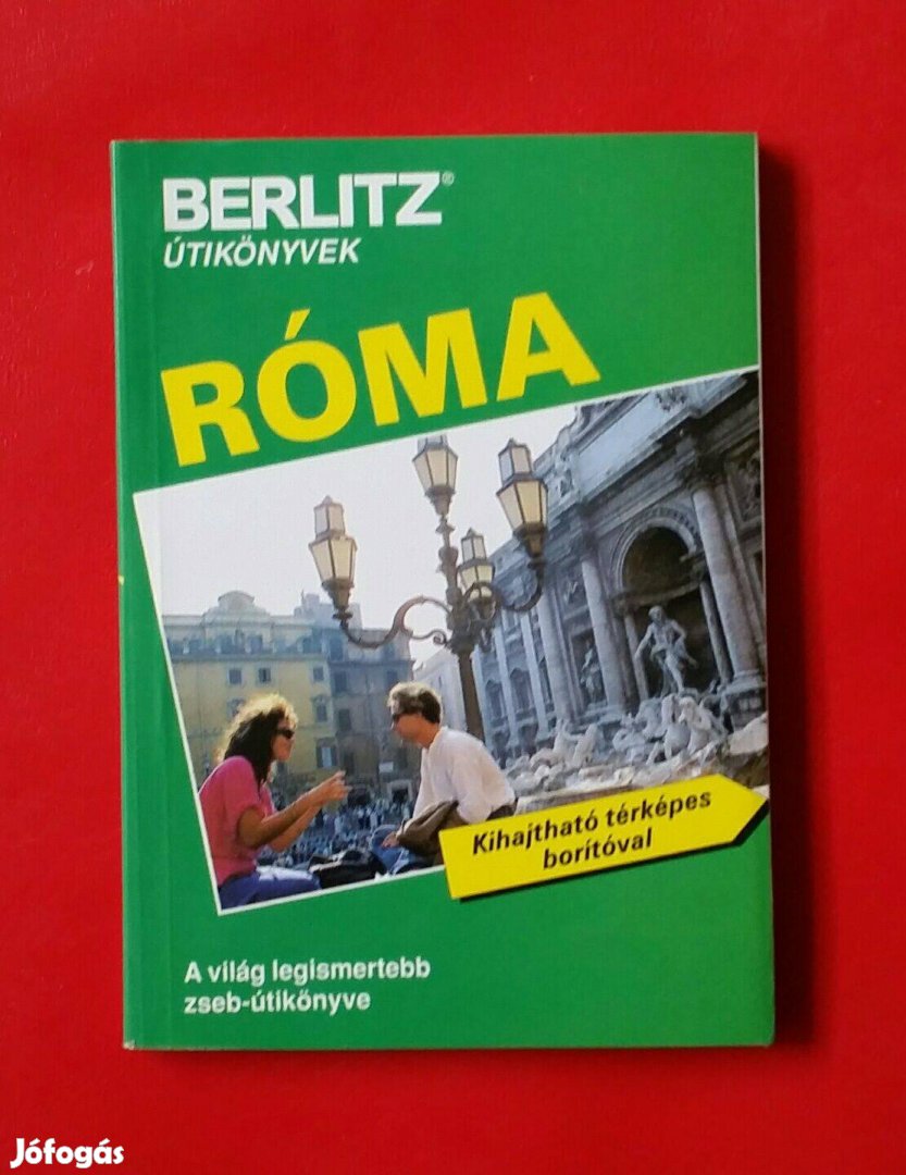 Újszerű Berlitz - Róma útikönyv térképpel