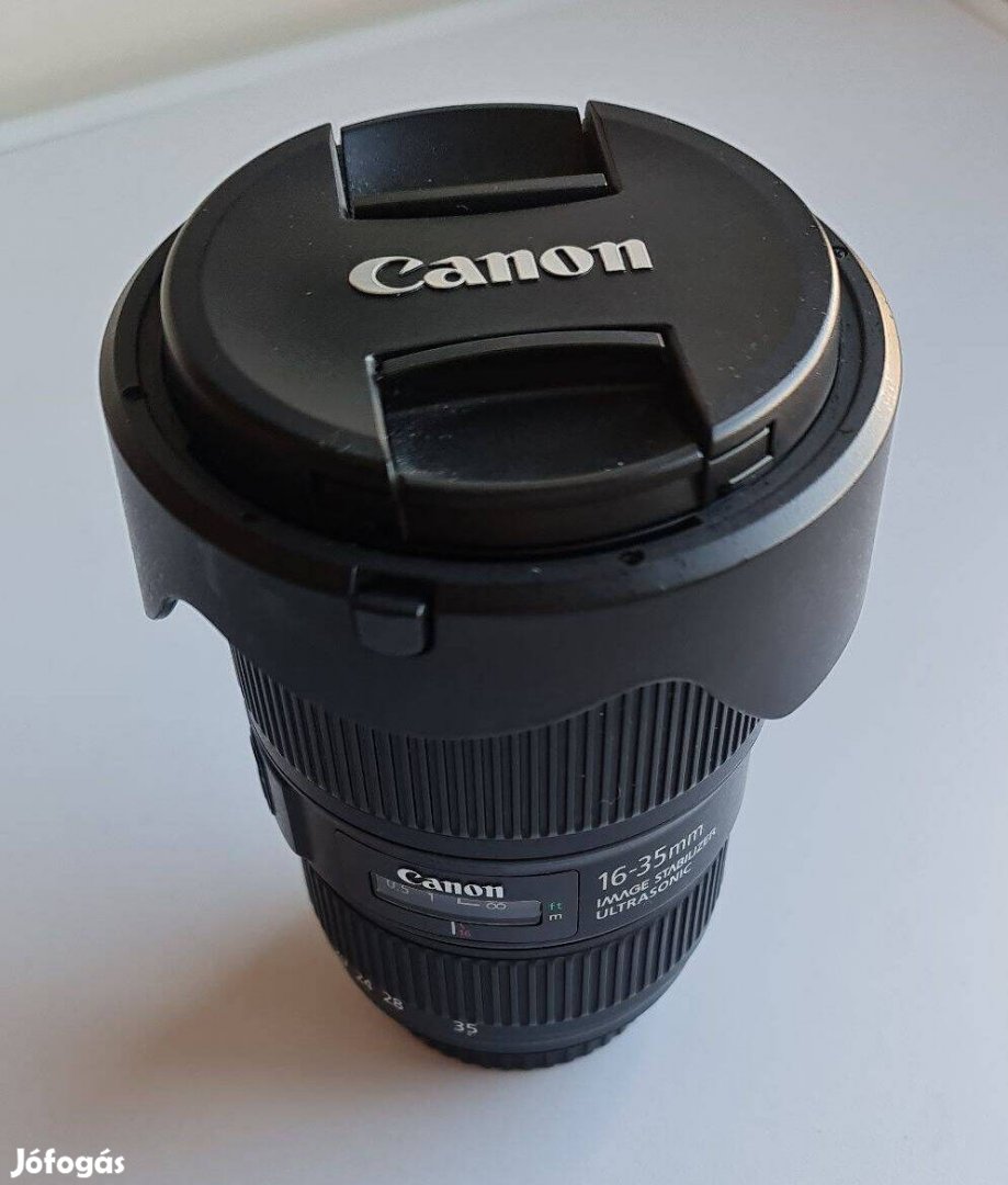 Újszerű Canon EF 16-35mm 1:4 L Is USM objektív