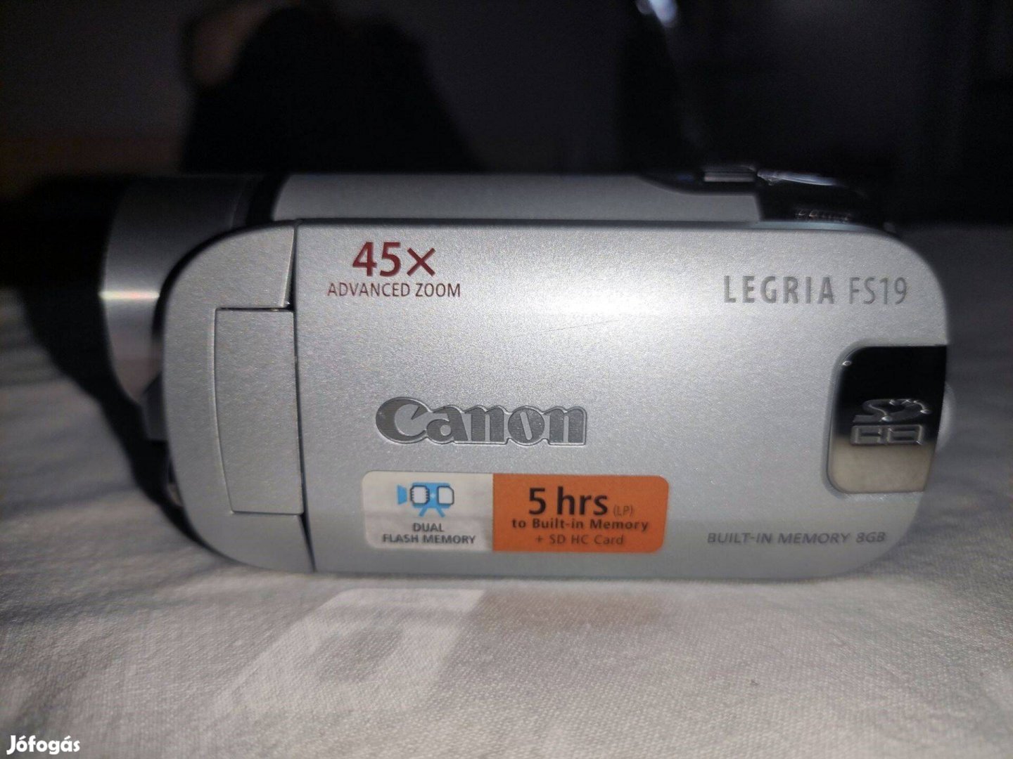 Újszerű Canon Legria FS19 digitális videokamera kamera fényképező