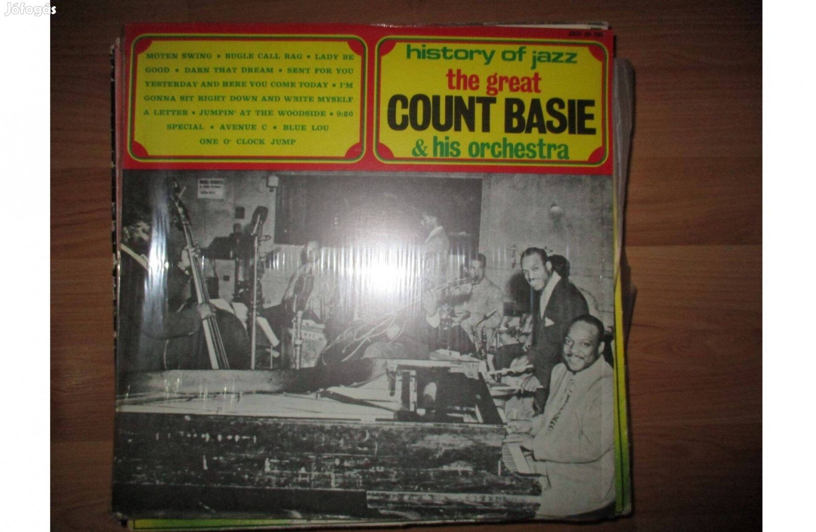 Újszerű Count Basie bakelit hanglemez eladó