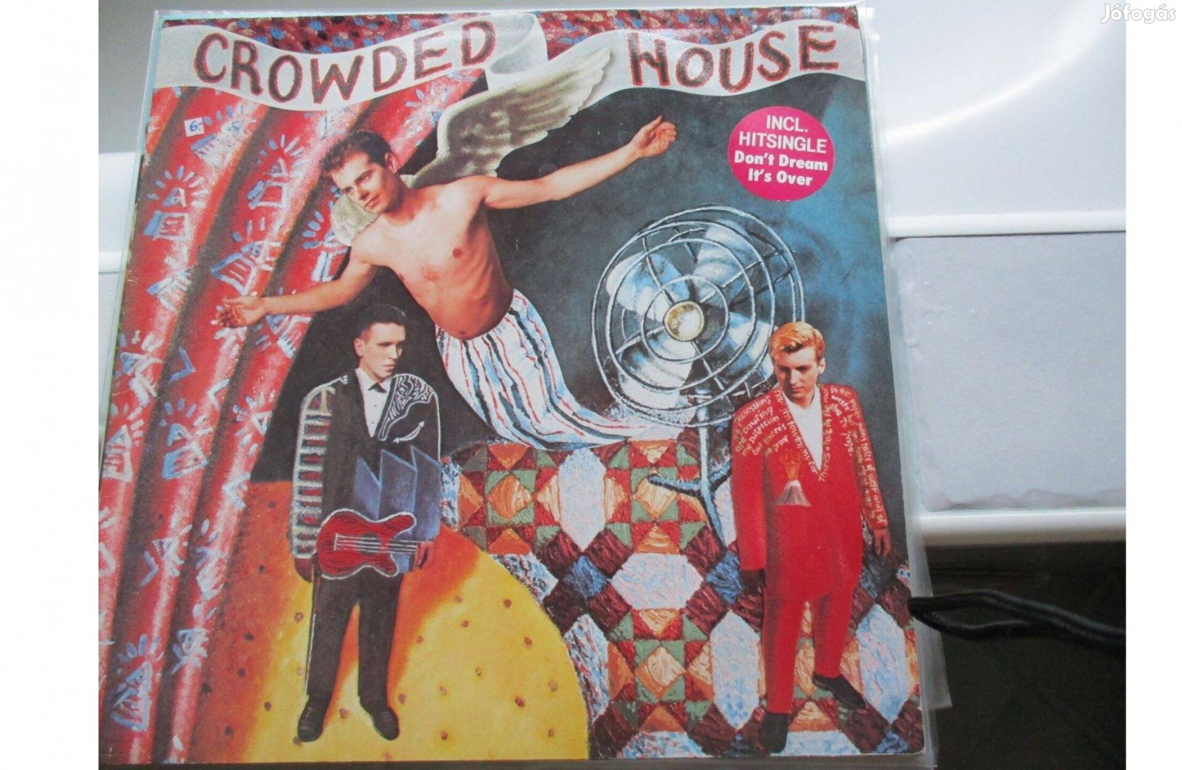 Újszerű Crowded house bakelit hanglemez eladó