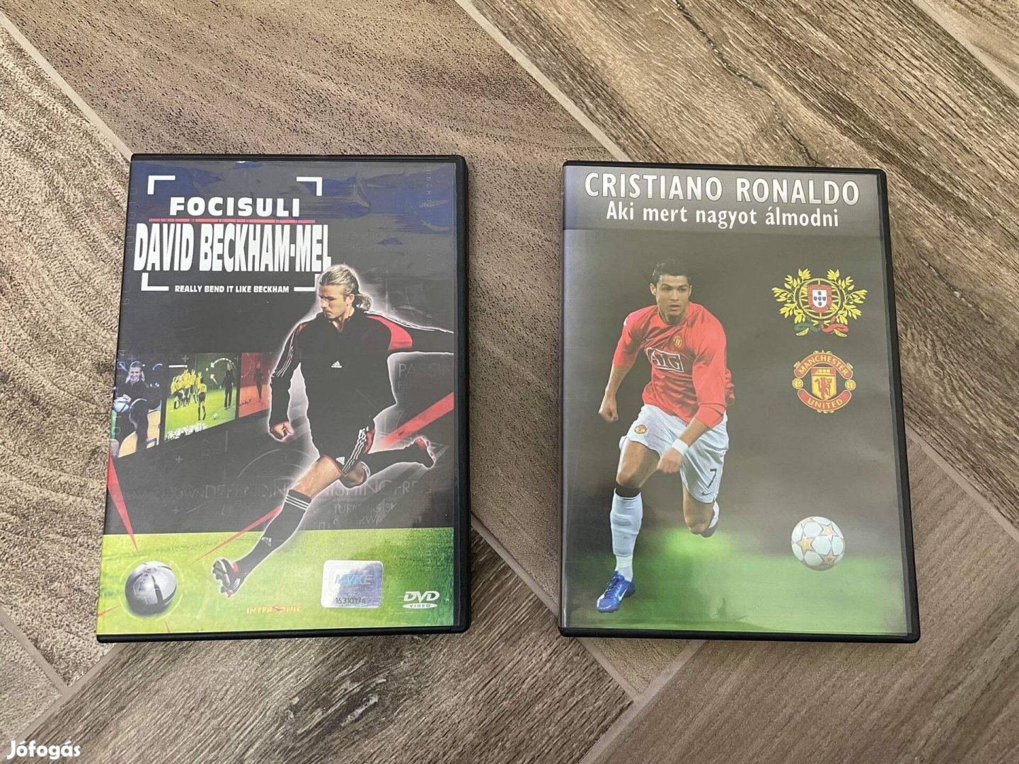 Újszerű David Beckham Focisuli Cristiano Ronaldo DVD Film