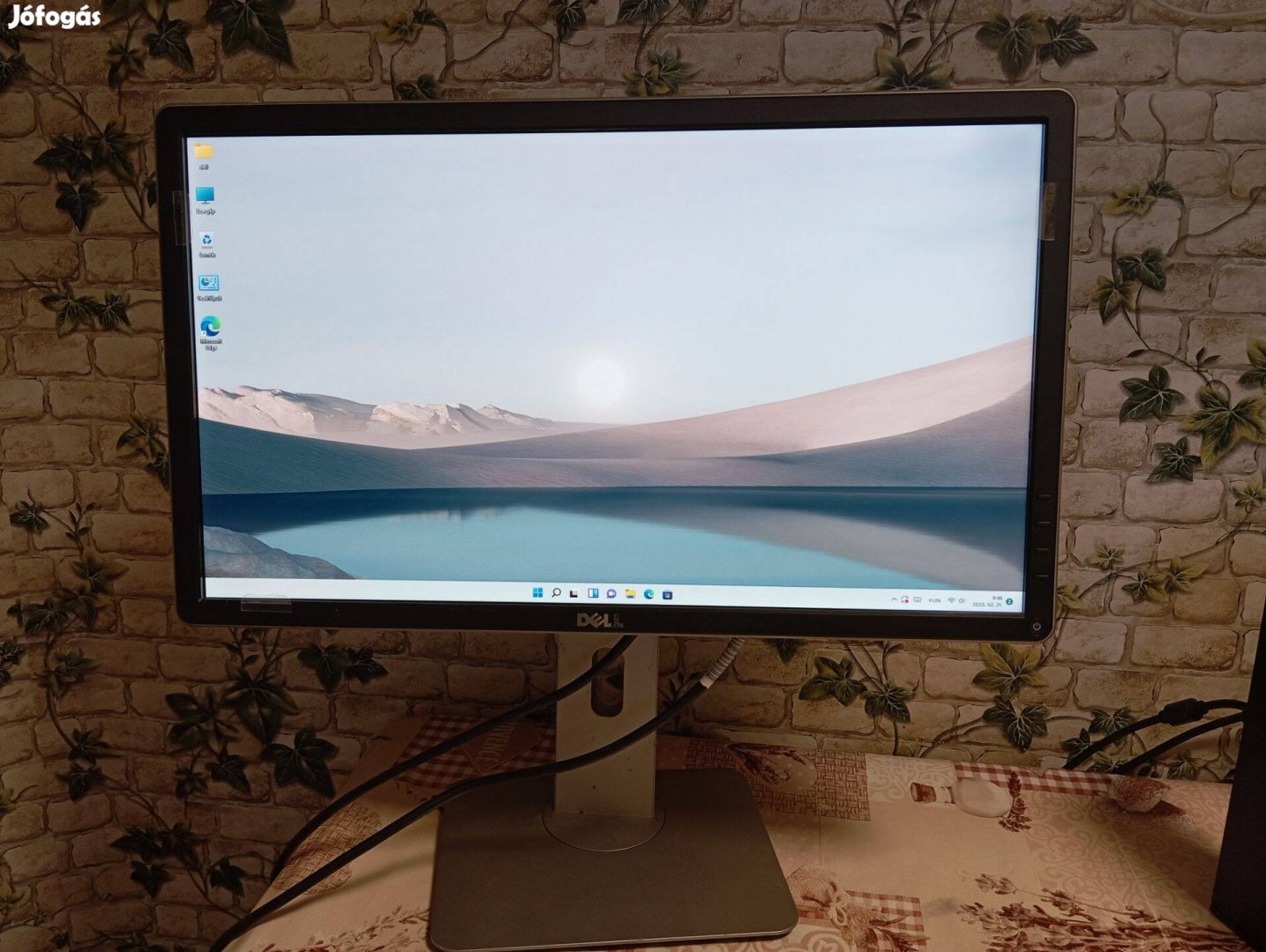 Újszerű Dell P2214HB 22" Monitor 4 USB HUB 1920*1080 Fullhd