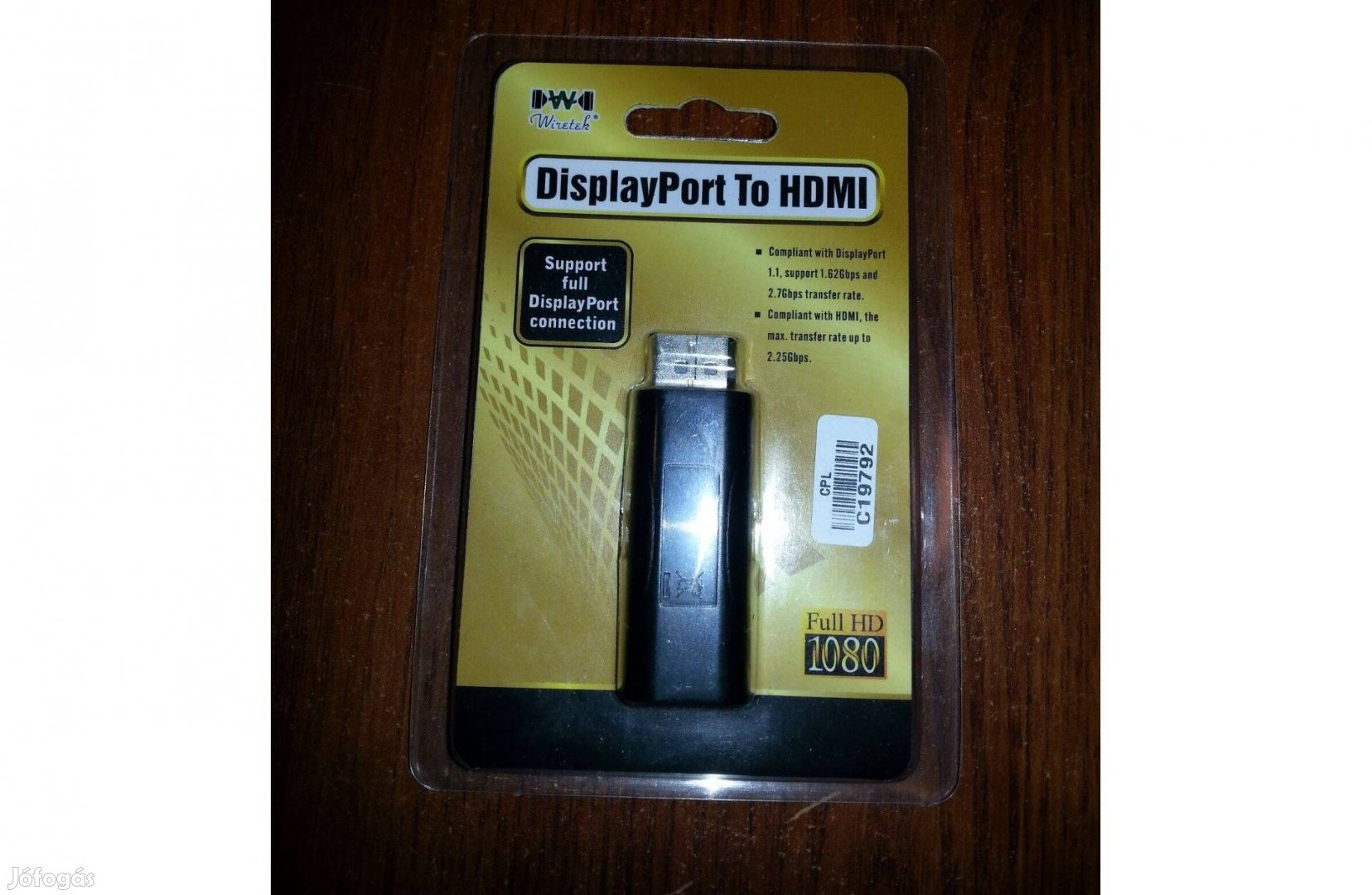 Újszerű Displayport-HDMI átalakítóadapter