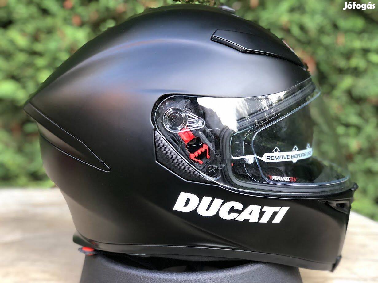 Újszerű Ducati Dark Rider V2, AGV K5 bukósisak S-es. Foxpost Ok!