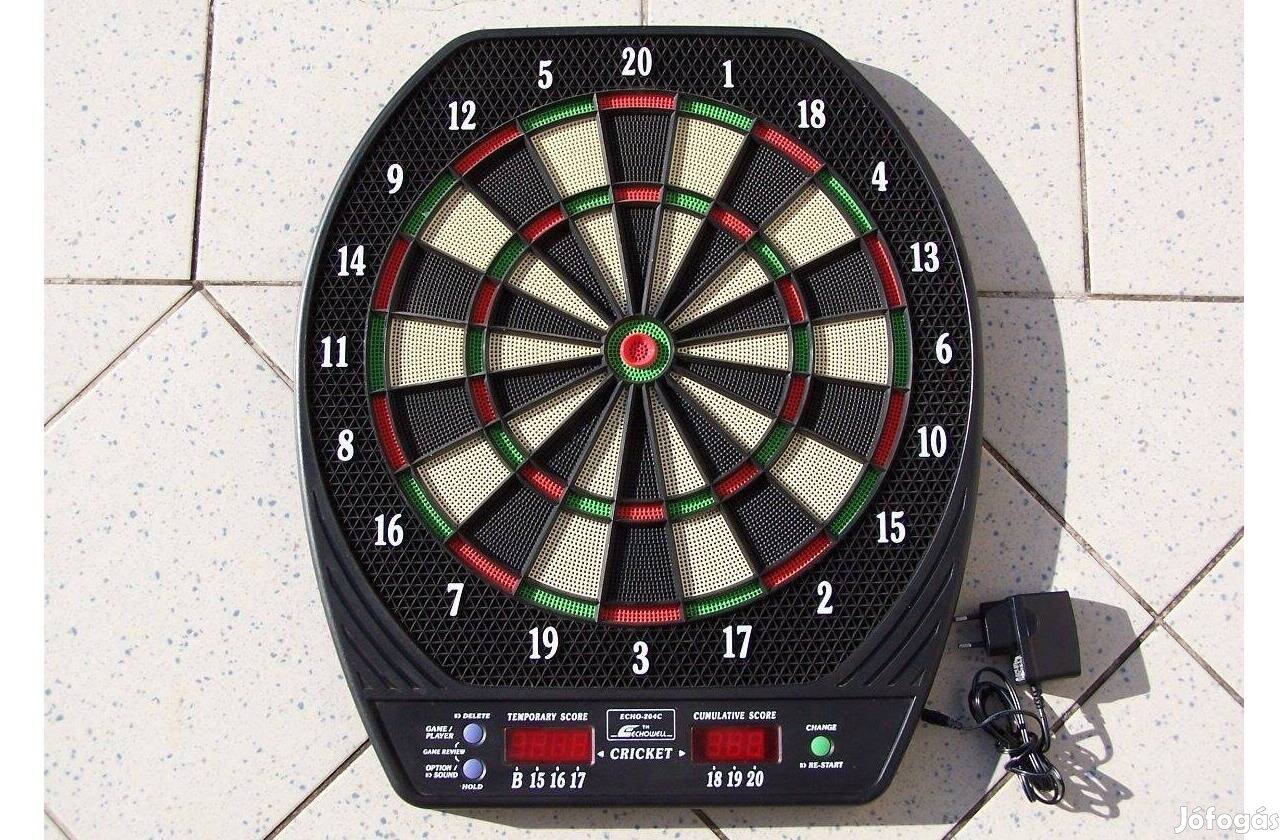 Újszerű Echowell 204C darts gép exkluzív minőségű dartsgép 1-4 játékos