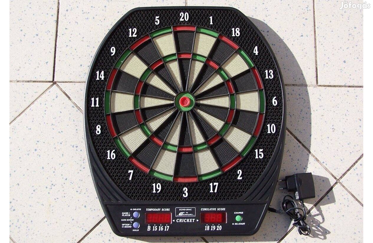 Újszerű Echowell 204C darts gép exkluzív minőségű dartsgép 1-4 játékos