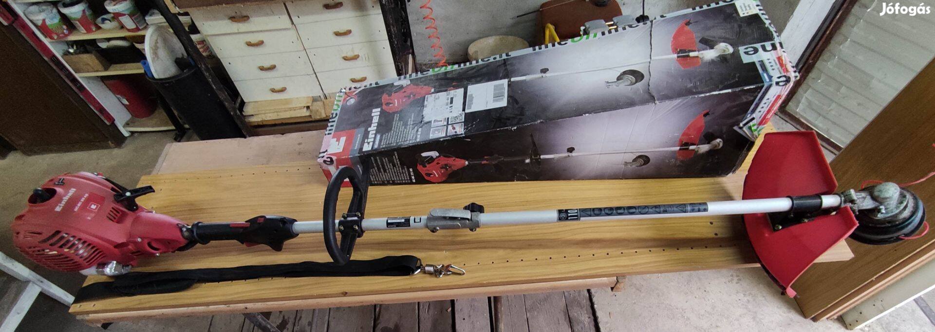 Újszerű Einhell fűkasza erős, könnyített indításu, keveset fogyaszt