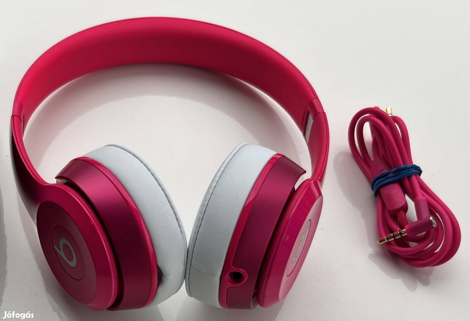 Újszerű Eredeti Beats Solo 2 Pink vezetékes fejhallgató