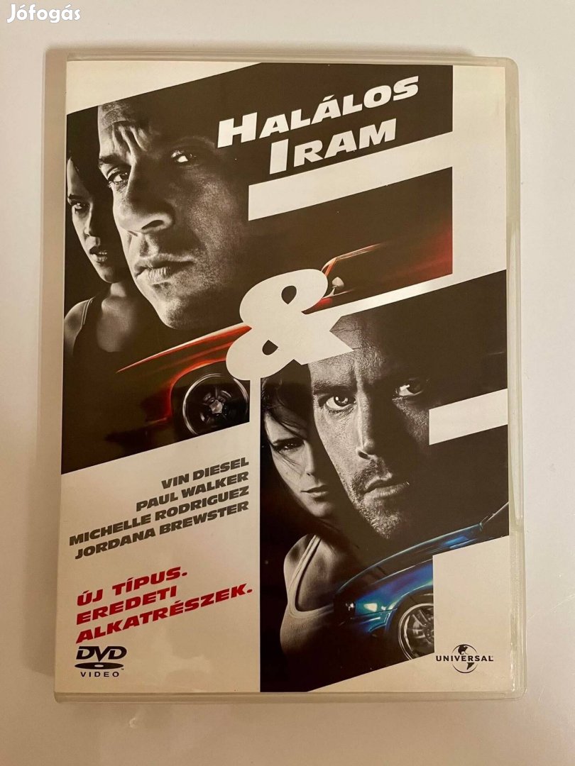 Újszerű Fast&Furious 4 Halálos Iram 4. Rész DVD Film