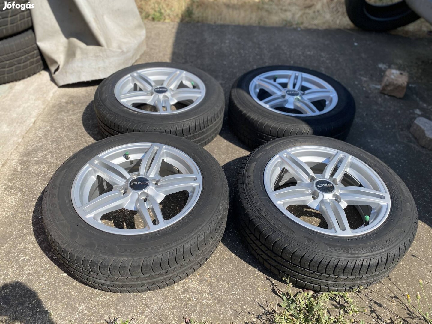 Újszerű Fiat Punto 14"-os alufelni szett eladó 4x98