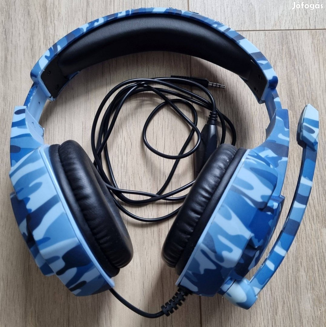 Újszerű Gamer Headset mikrofonnal