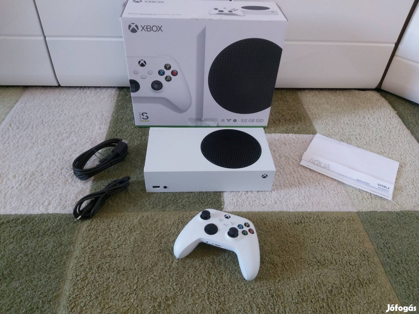Újszerű Garanciális Xbox Series S Dobozában Tartozékaival