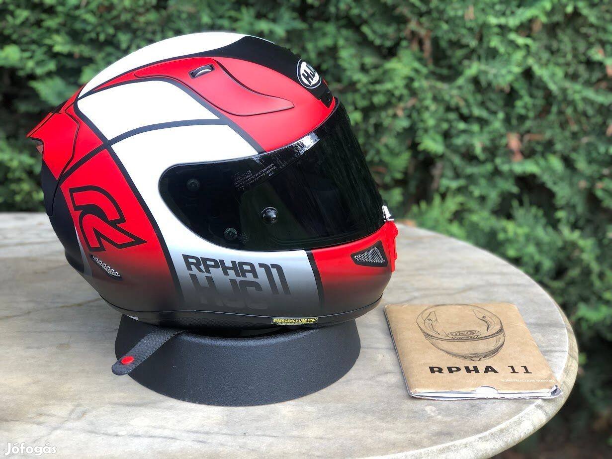 Újszerű HJC Rpha 11 Quintain bukósisak L-es. Nem Shark, AGV, Shoei