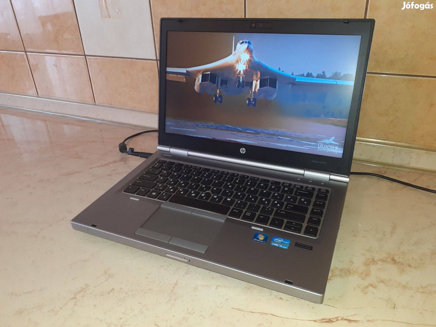 Újszerű HP Elitebook 8470 laptop, notebook, akku nincs