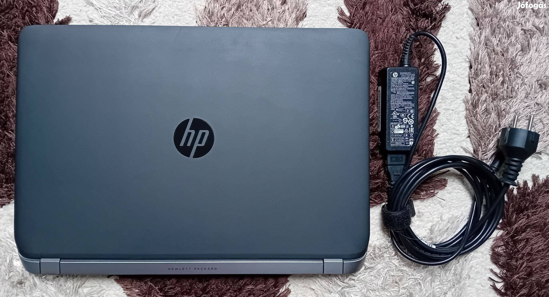 Újszerű HP laptop (i5, 8GB RAM, SSD, új akku) eladó