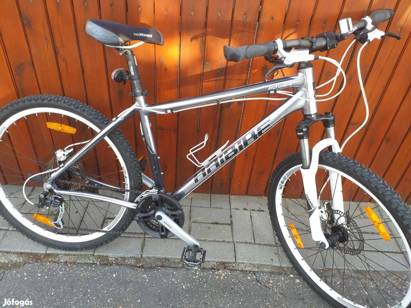 Újszerű Haibike power SL krómozott hidraolikus fék, kerékpár, bicikli