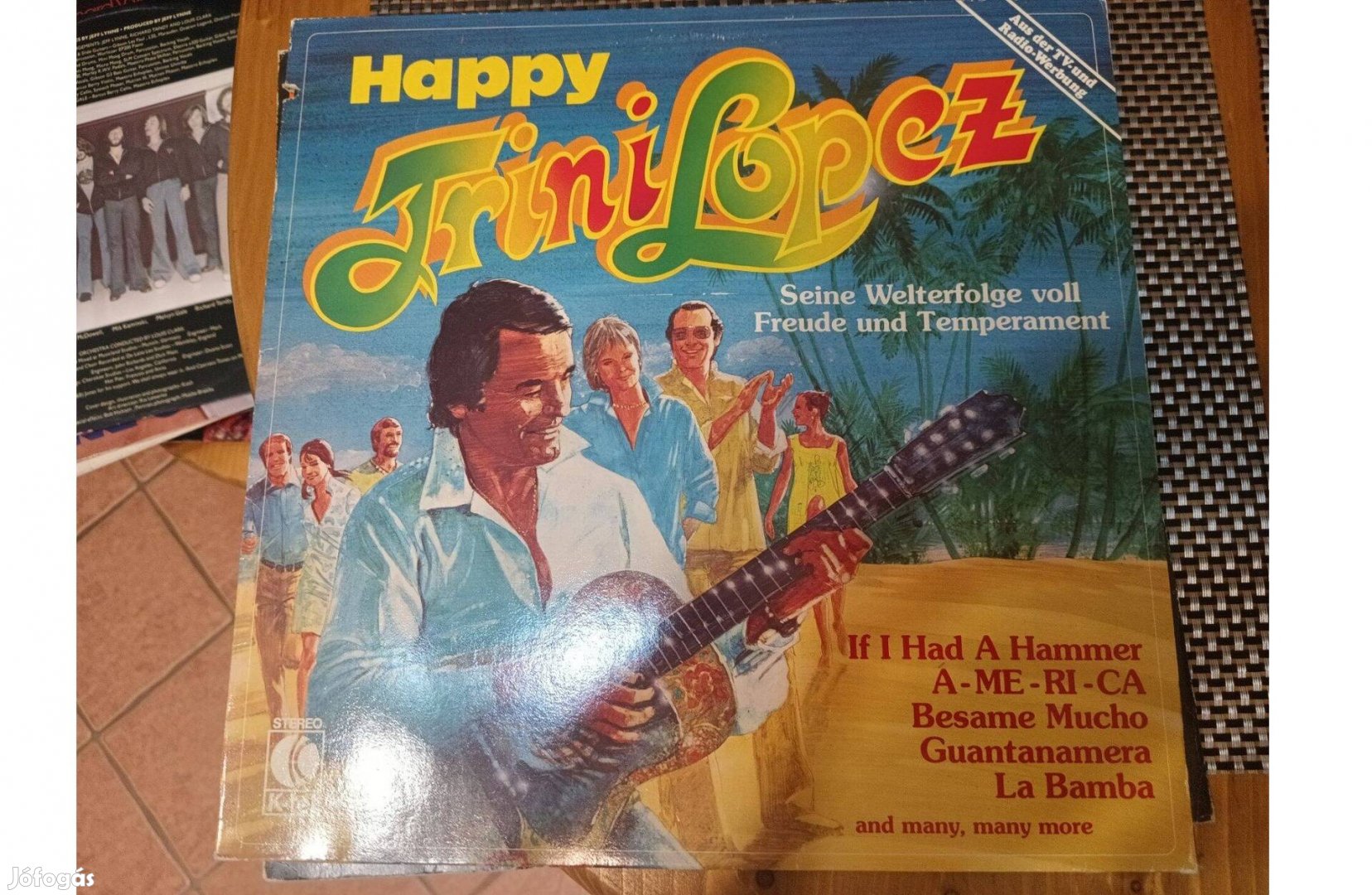 Újszerű Happy Trini Lopez bakelit hanglemez eladó