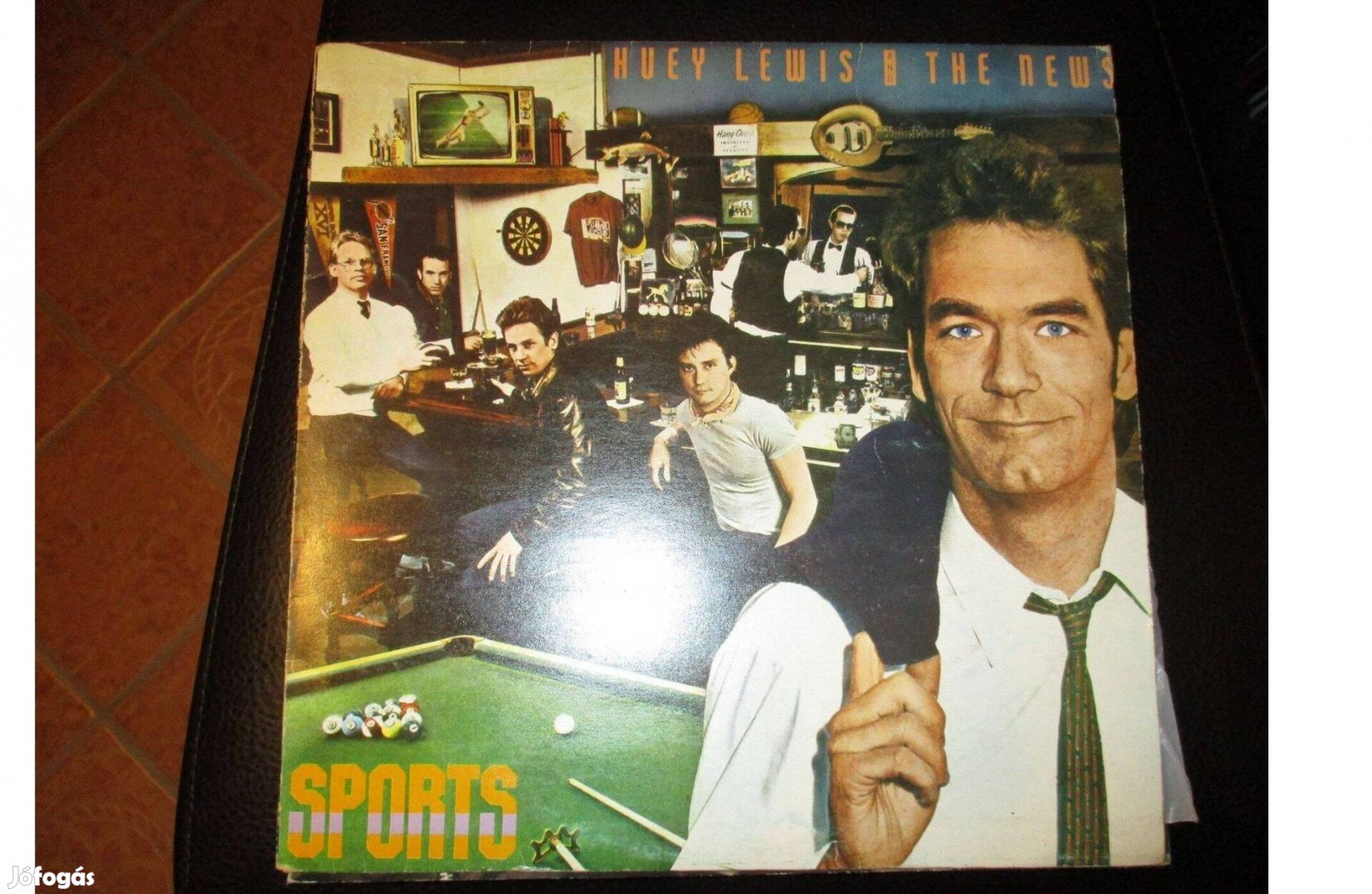 Újszerű Huey Lewis and the news bakelit hanglemez eladó