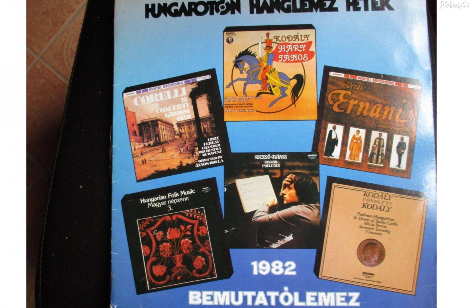 Újszerű Hungaroton hanglemez hetek bemutatólemez eladó