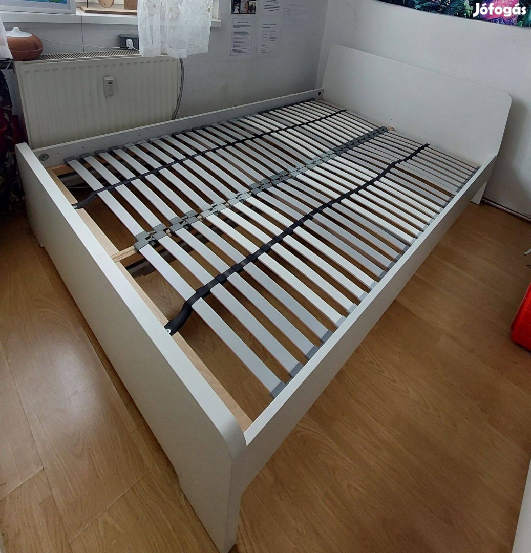 Újszerű IKEA franciaágy 140x200