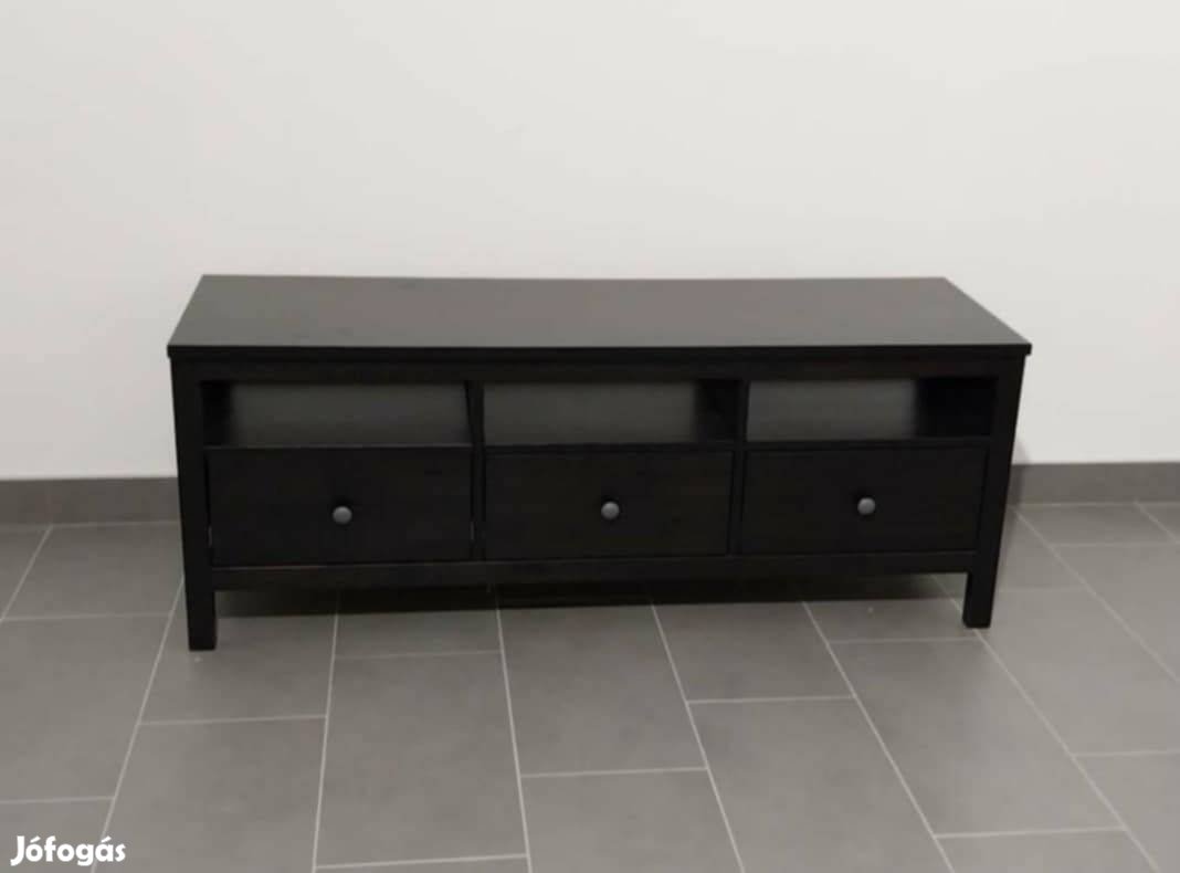 Újszerű Ikea Hemnes Tv állvány komód (tömör fa)