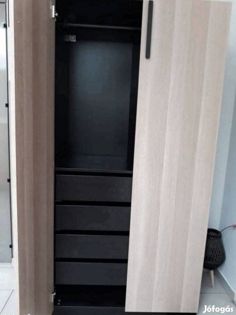 Újszerű Ikea Pax Forsand fiókos gardróbszekrény szekrény