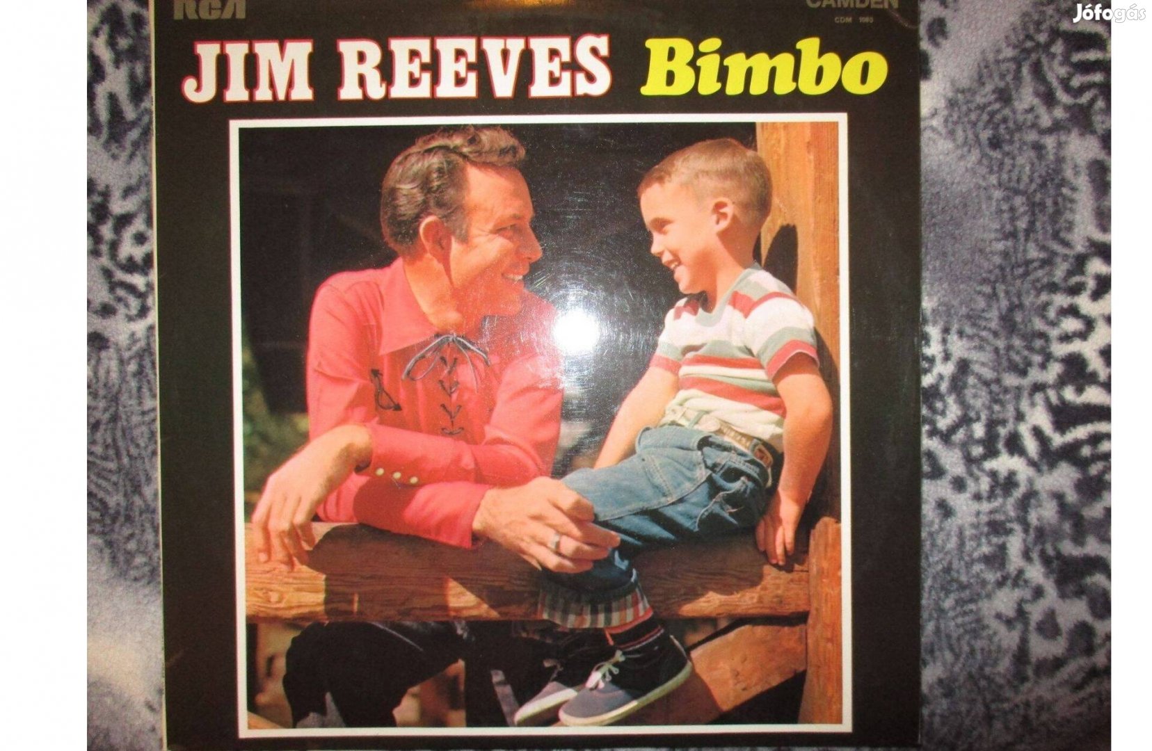 Újszerű Jim Reeves bakelit hanglemez (33) eladó