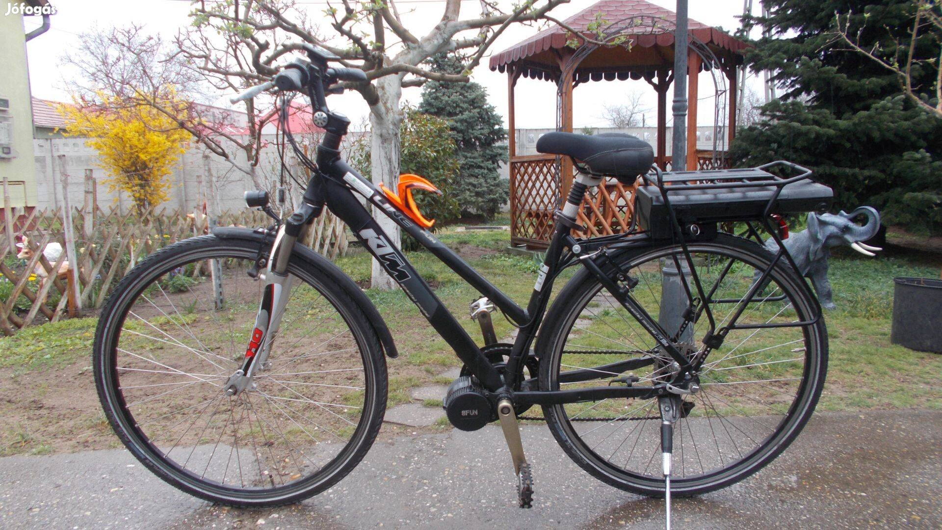 Újszerű KTM Fun Line elektromos kerékpár e-bike újaksi 80Km