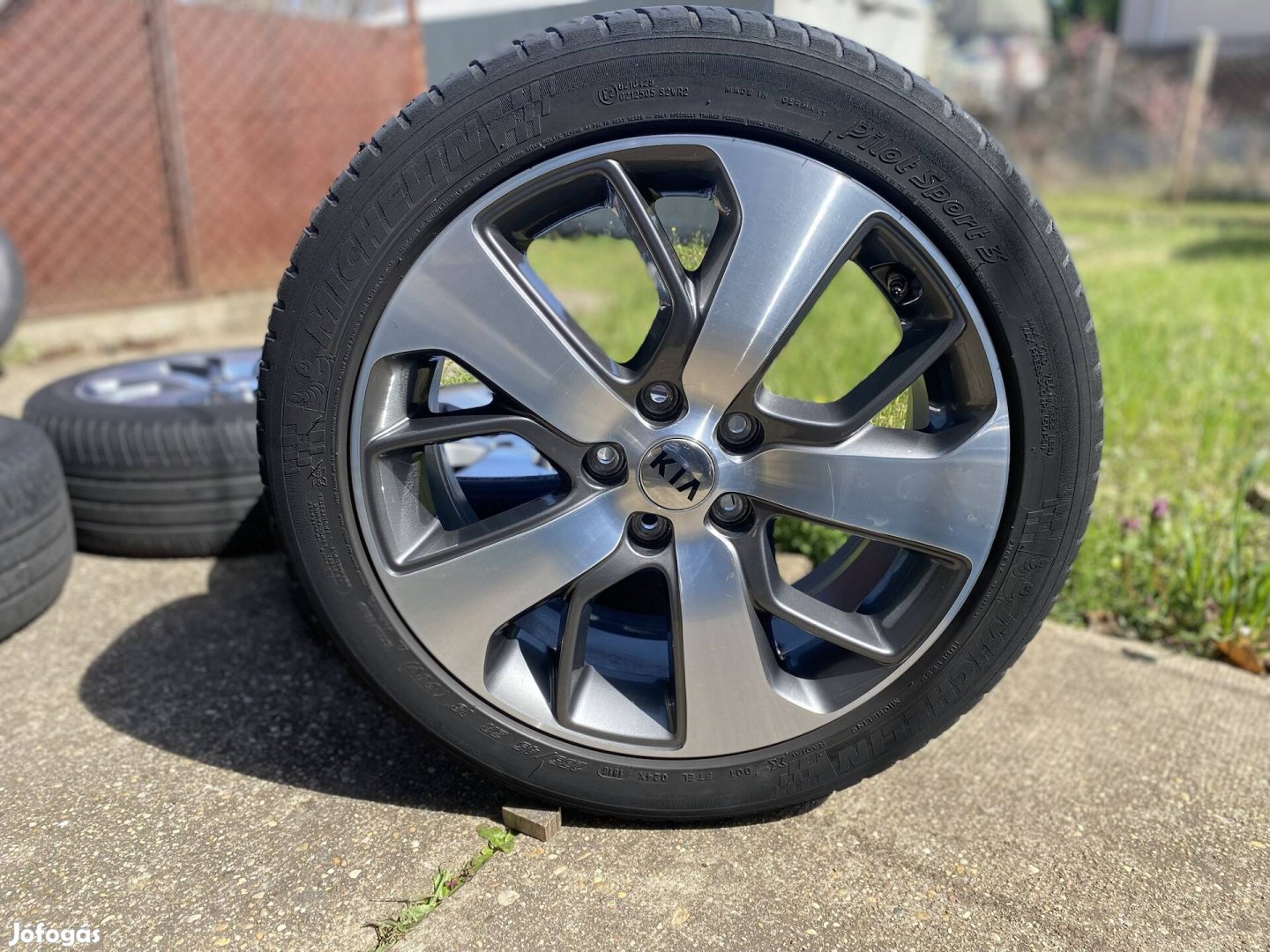 Újszerű Kia e-Niro gyári 18"-os kerék szett 5x114.3