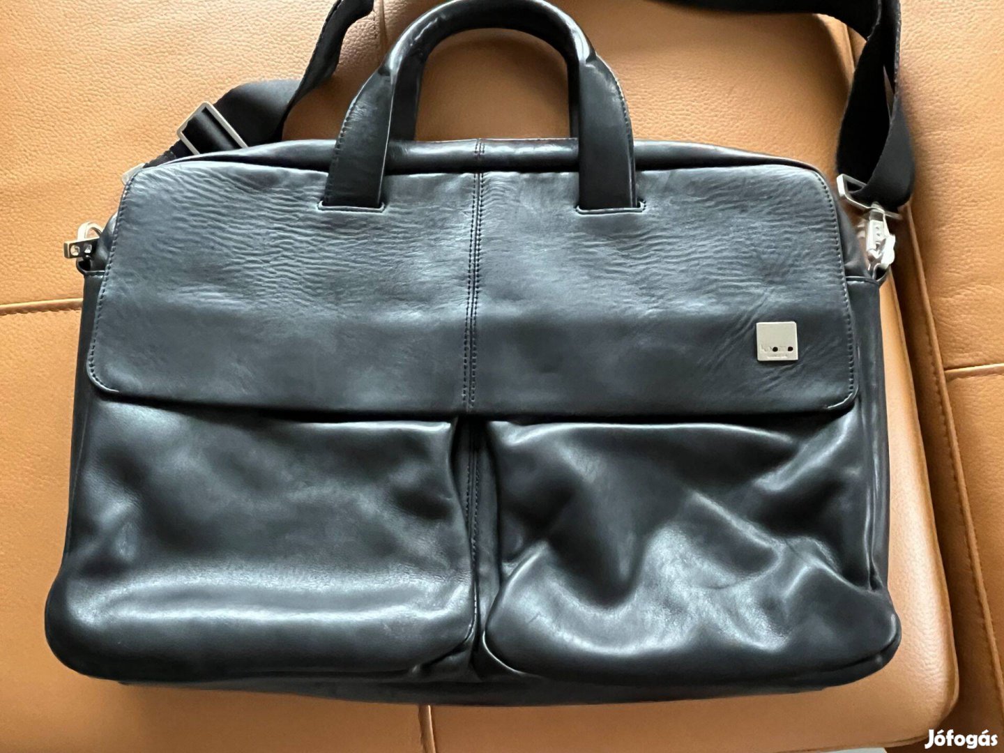Újszerű Knomo London 15" 17" laptop briefcase business táska eladó